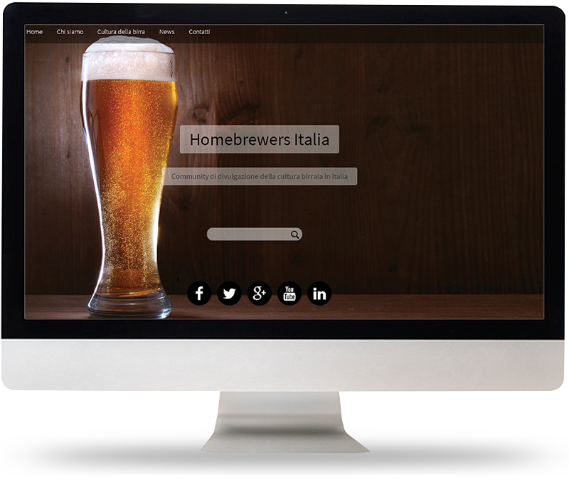 homebrewers italia website screenshot